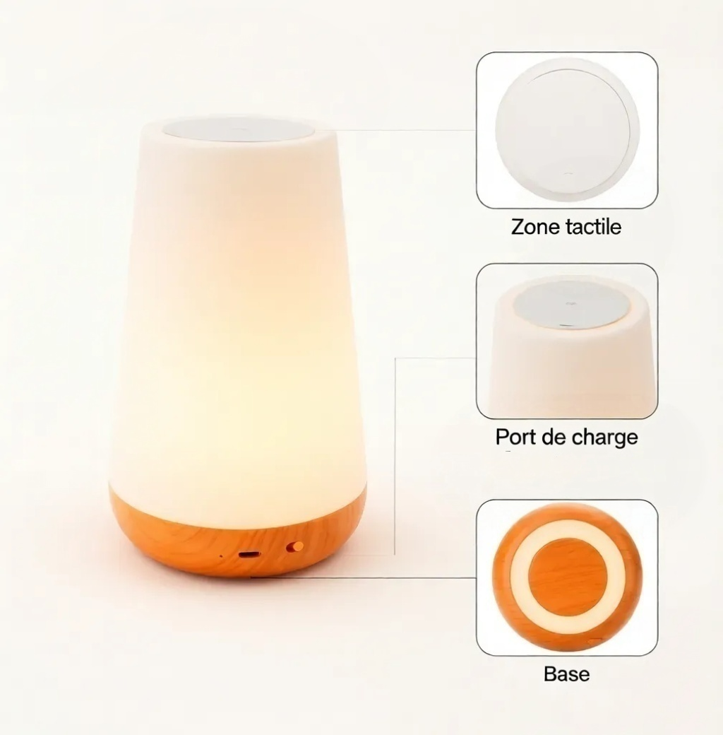 Veilleuse avec Télécommande