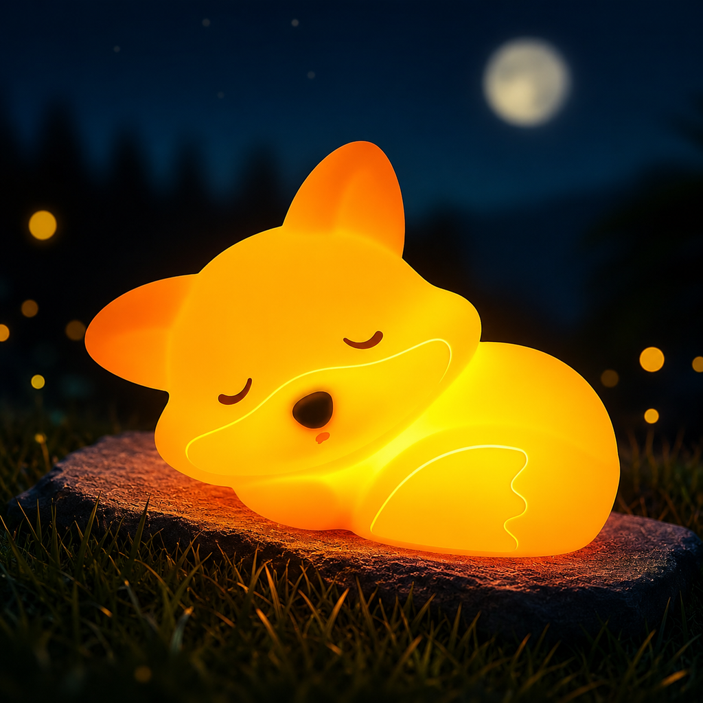 Veilleuse Renard en Silicone