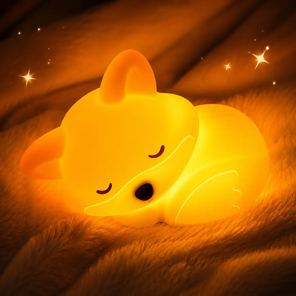 Veilleuse Renard en Silicone