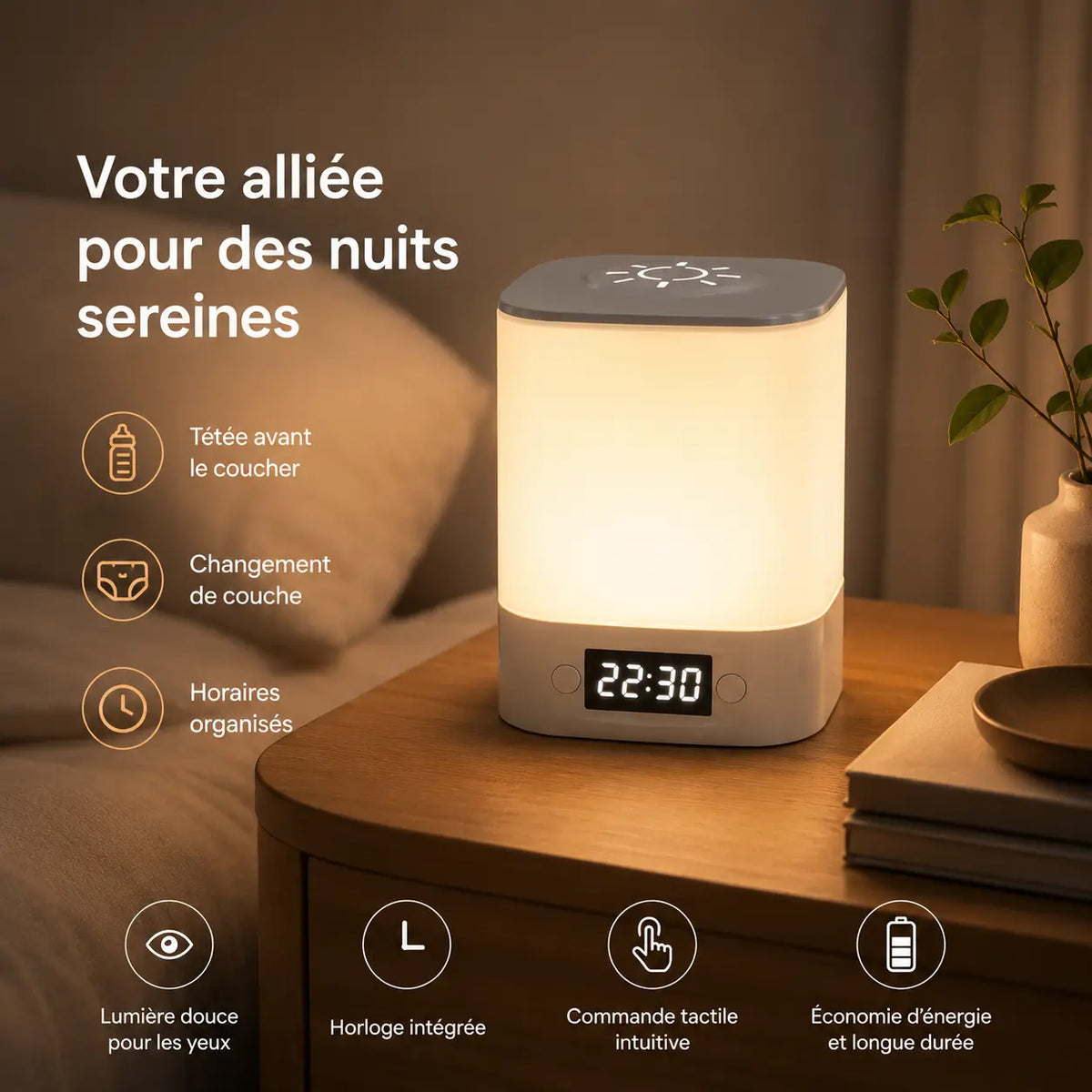 Veilleuse Nomade Rechargeable