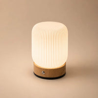 Lampe de Chevet Grain de Bois