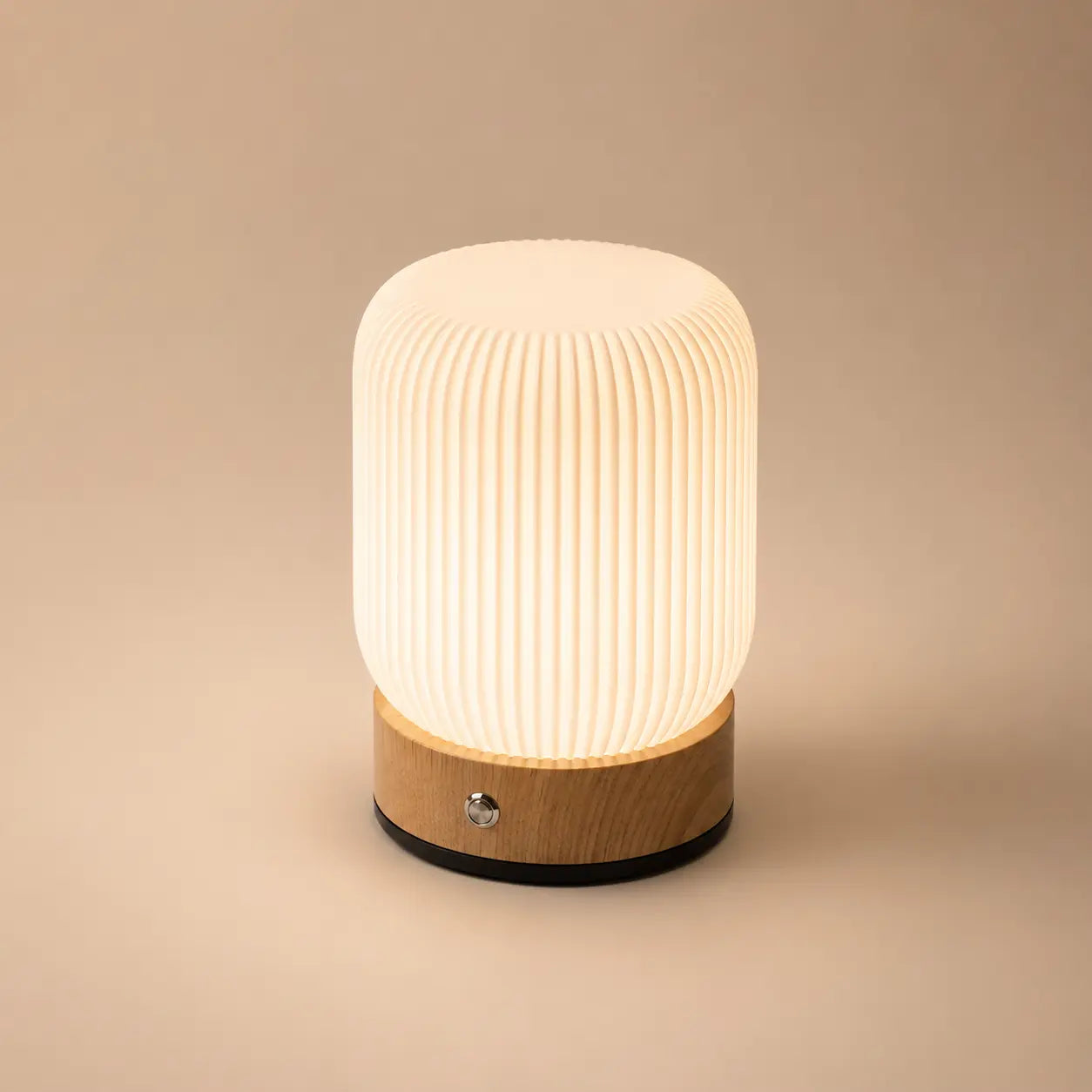 Lampe de Chevet Grain de Bois