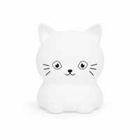 Veilleuse Chat Télécommande