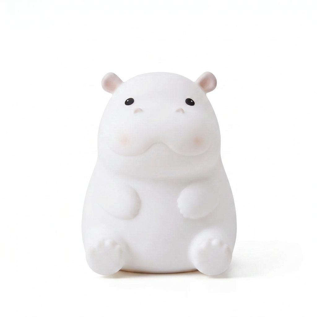Veilleuse Hippopotame en Silicone