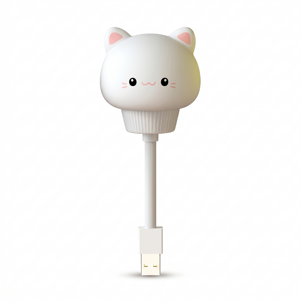 Veilleuse Chat USB