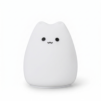 Veilleuse Chat en Silicone