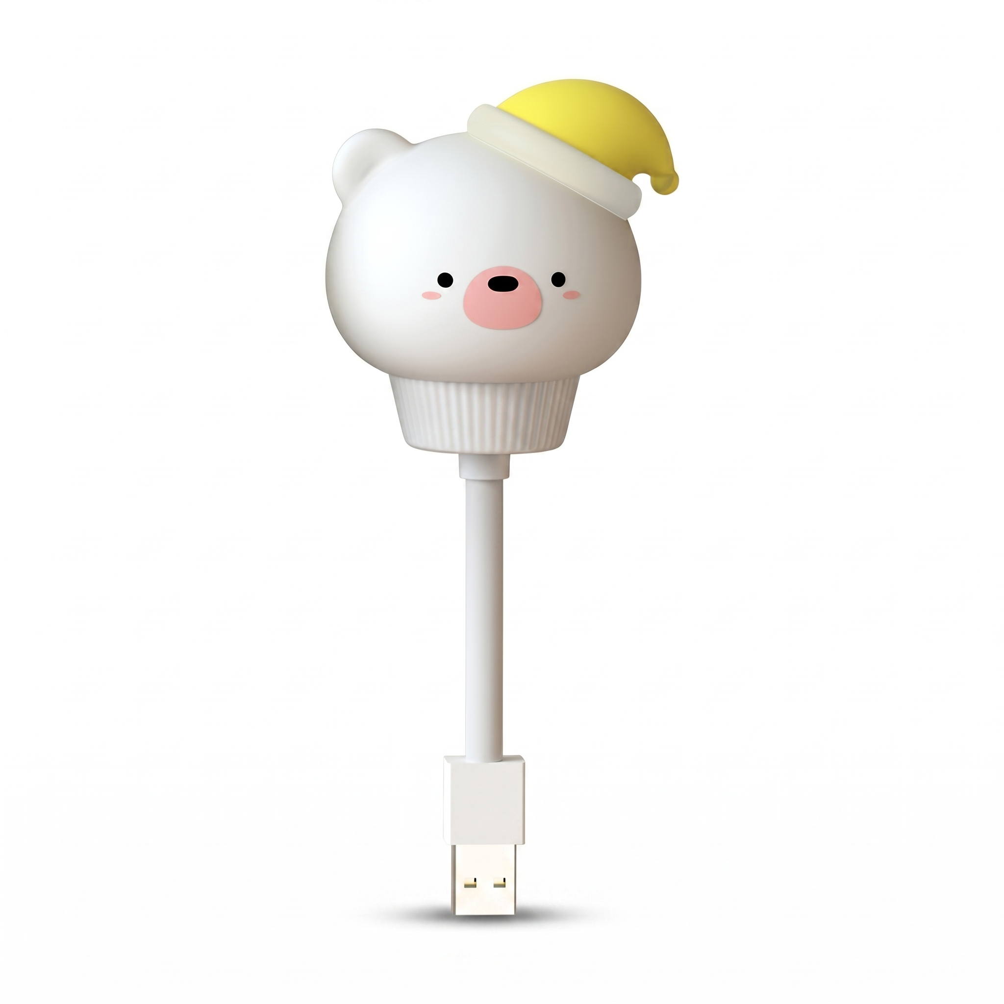 Veilleuse Cochon Blanc USB