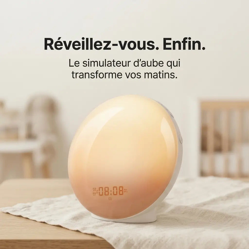Réveil Simulateur d'Aube Connecté