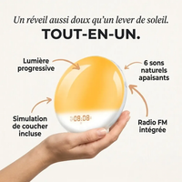 Réveil Simulateur d'Aube Connecté