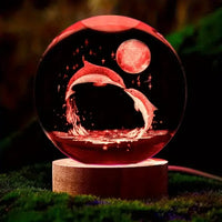 Veilleuse Boule de Cristal Dauphin