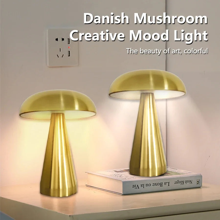 Veilleuse de Table Champignon