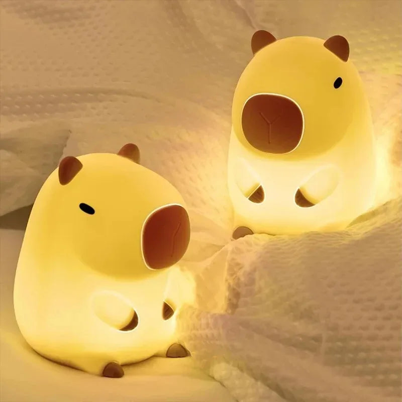 Veilleuse Capybara en Silicone