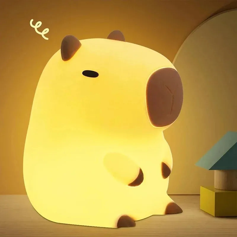Veilleuse Capybara en Silicone