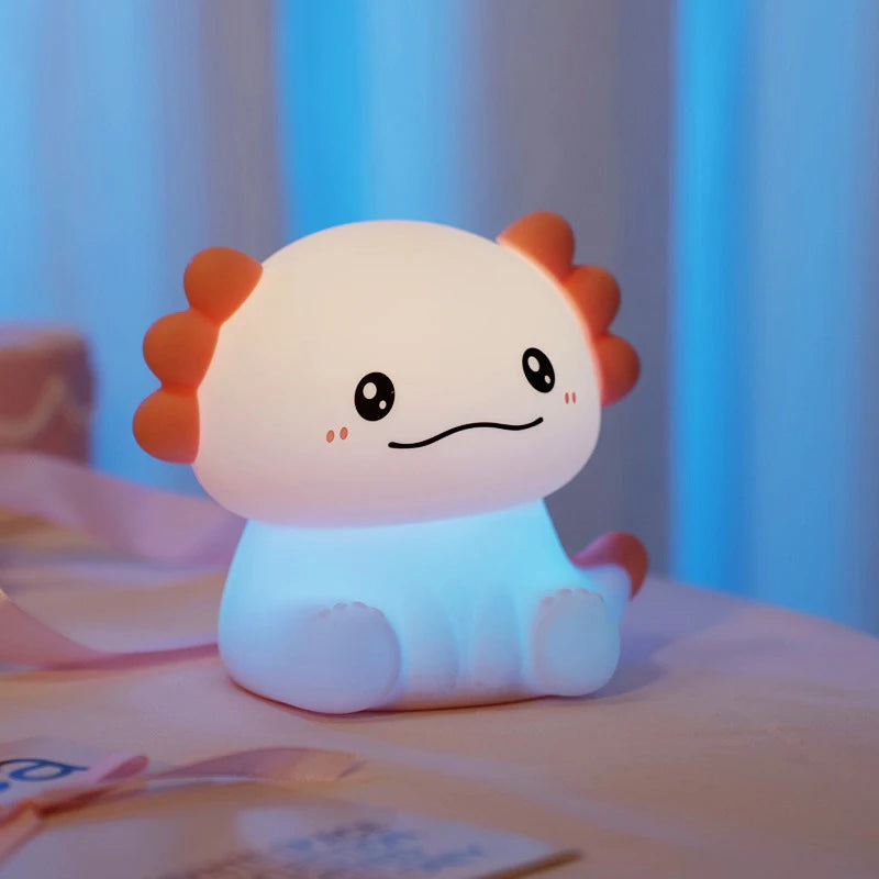 Veilleuse Axolotl en Silicone