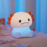 Veilleuse Axolotl en Silicone