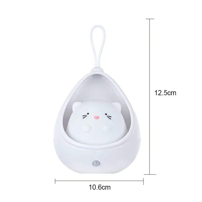 Veilleuse Chat Cocon