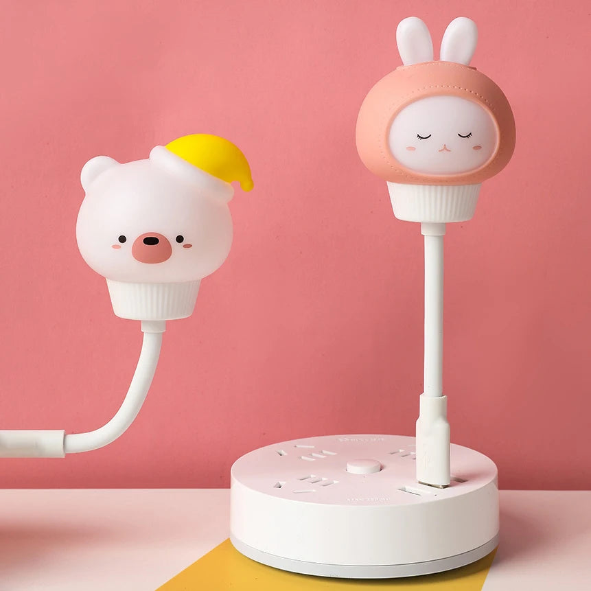 Veilleuse Cochon Rose USB