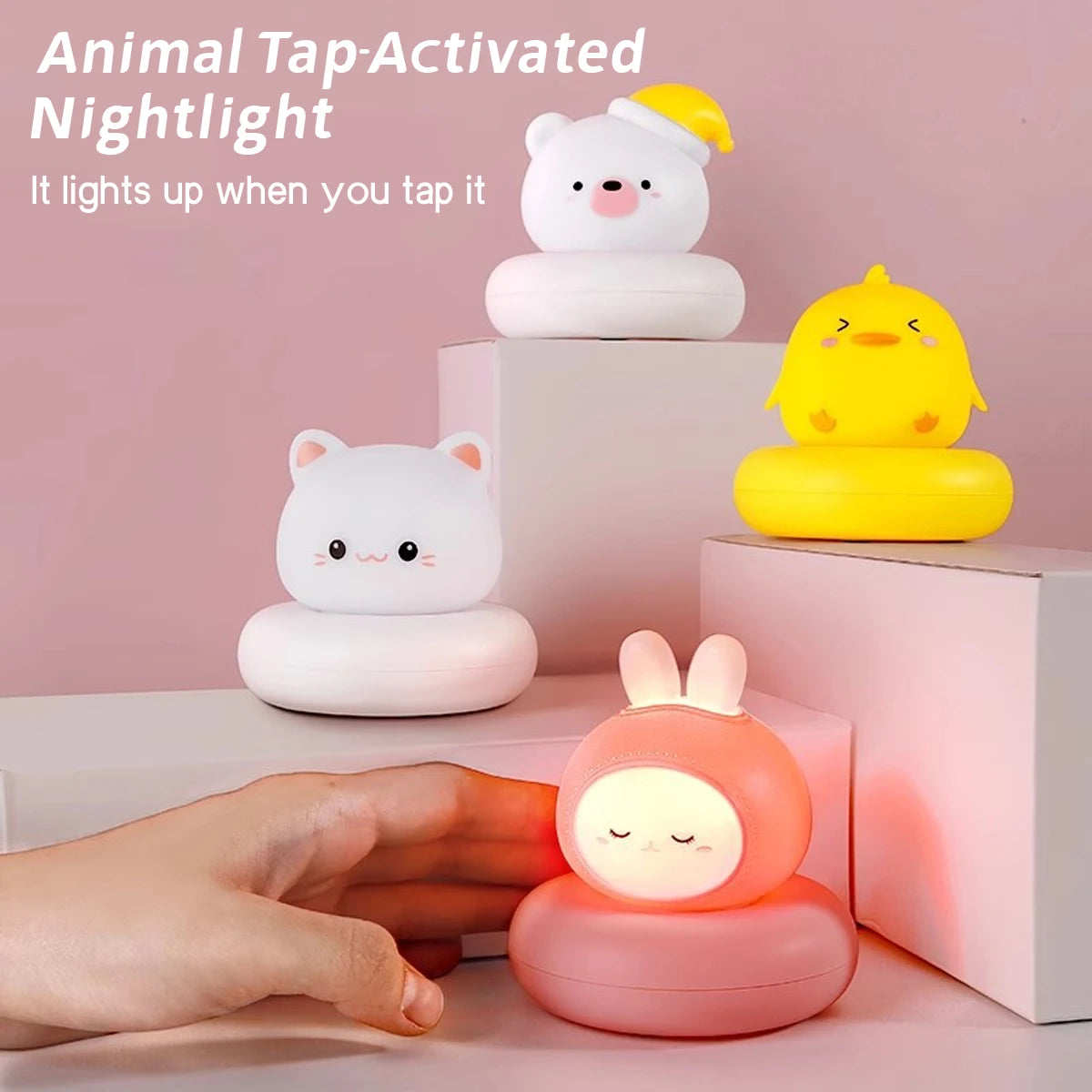 Veilleuse Ours sur Socle