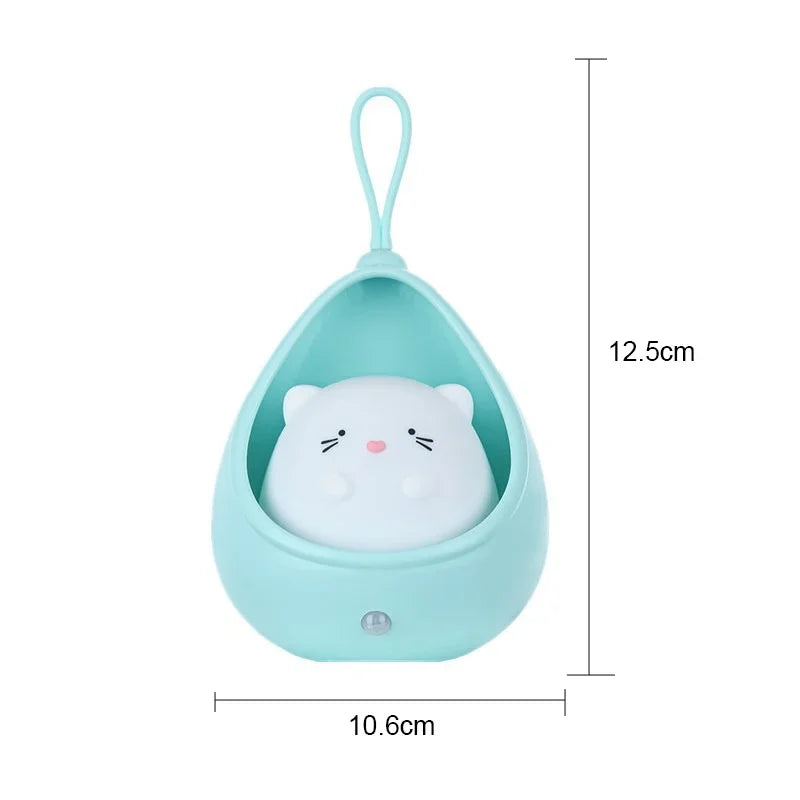 Veilleuse Chat Cocon