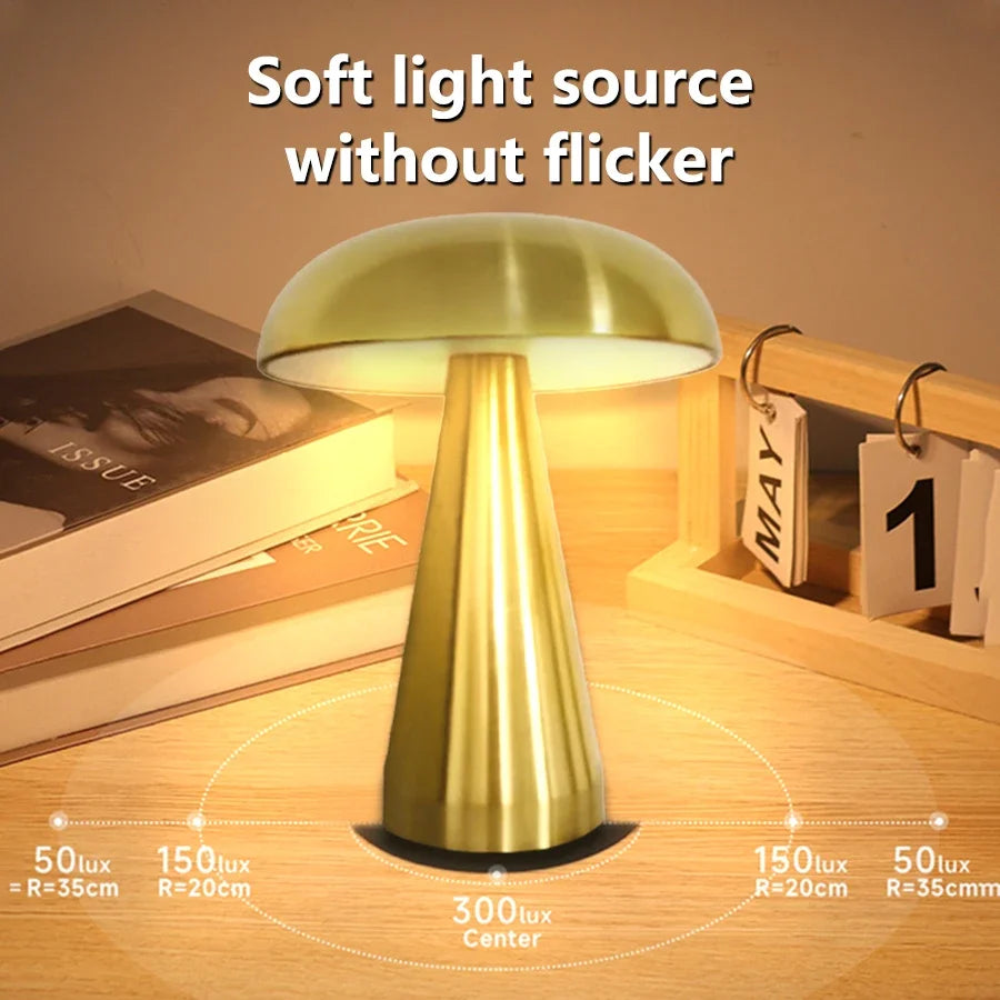 Veilleuse de Table Champignon