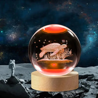 Veilleuse Boule de Cristal Tortue