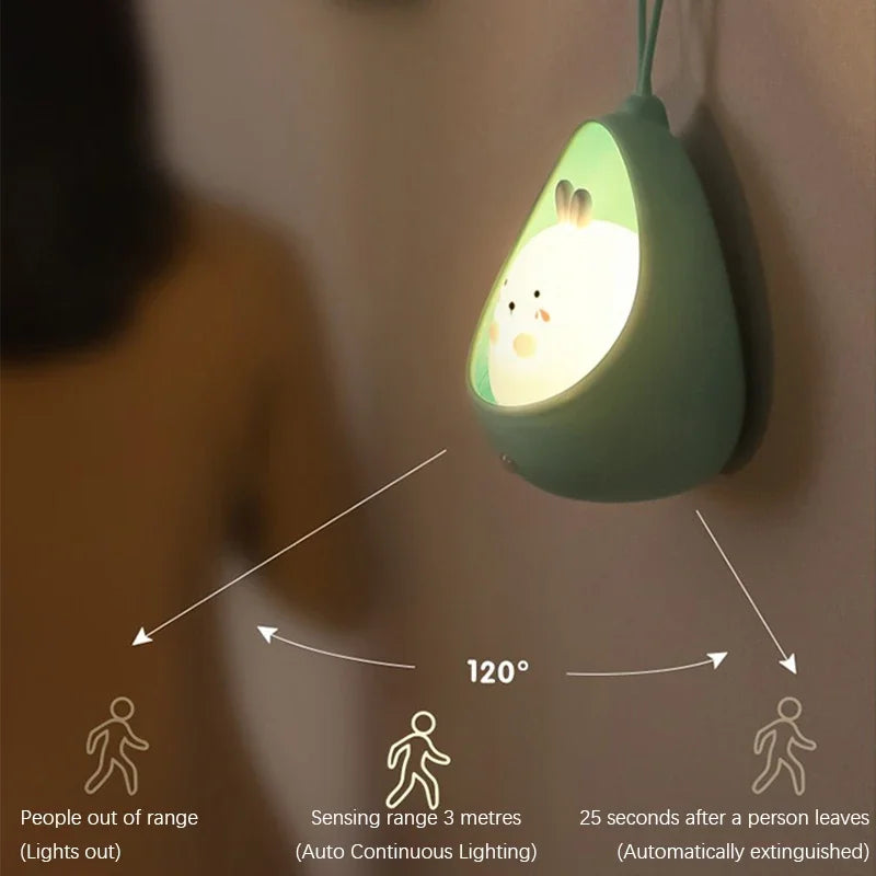 Veilleuse Chat Cocon