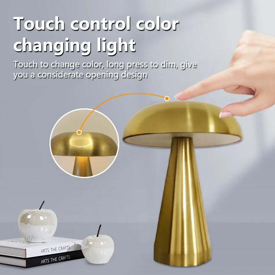 Veilleuse de Table Champignon