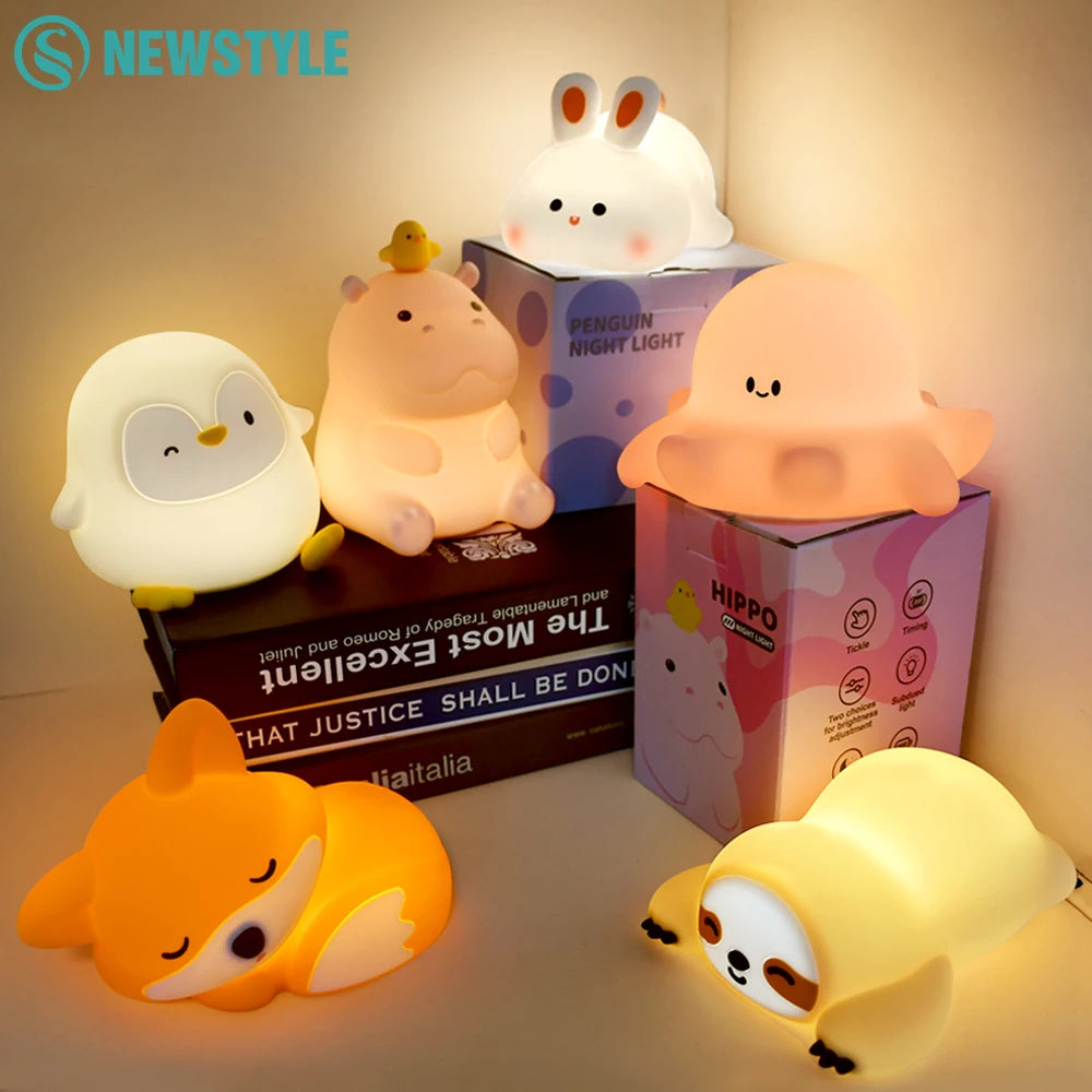 Veilleuse Paresseux en Silicone