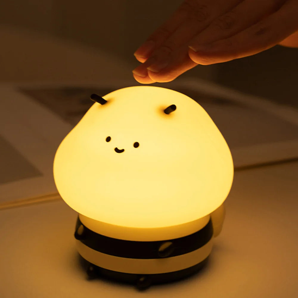 Veilleuse Abeille en Silicone