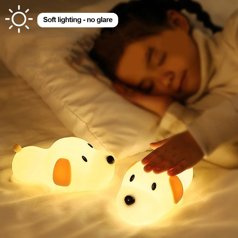 Veilleuse Chien en Silicone