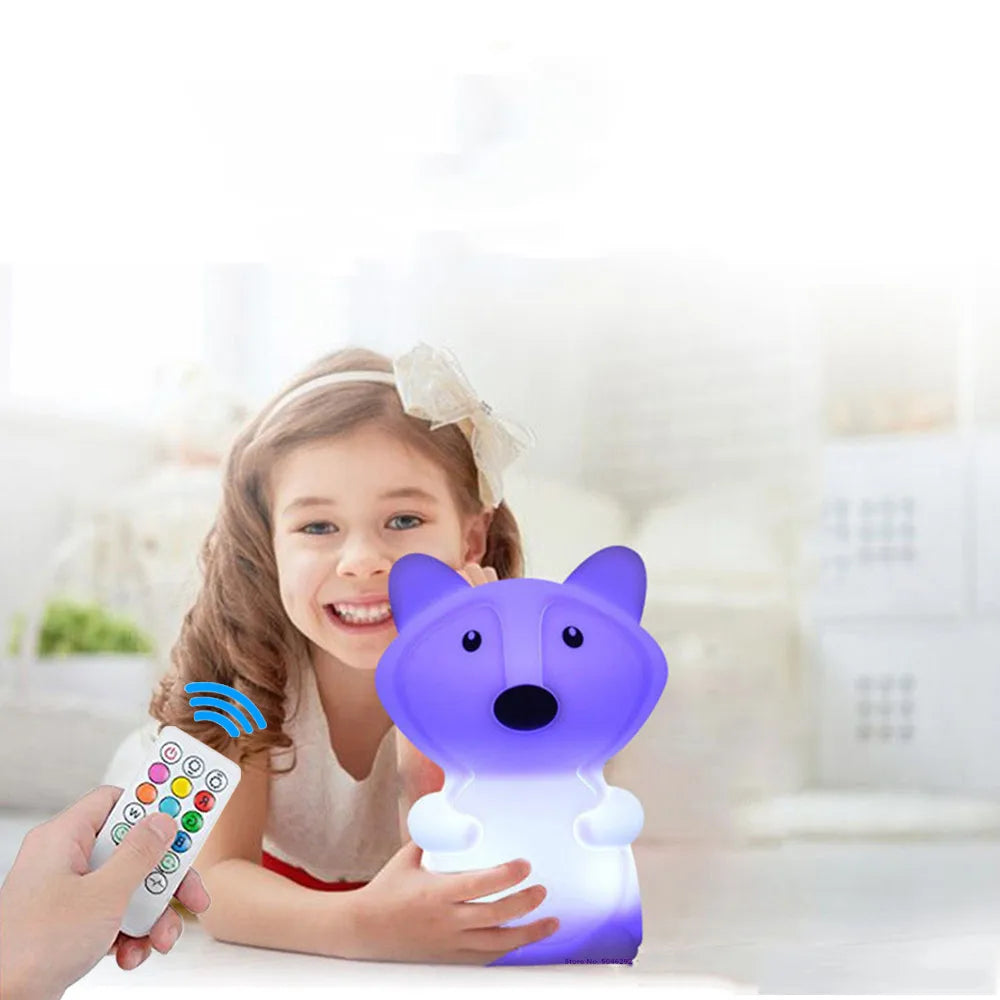 Veilleuse Pingouin Télécommande