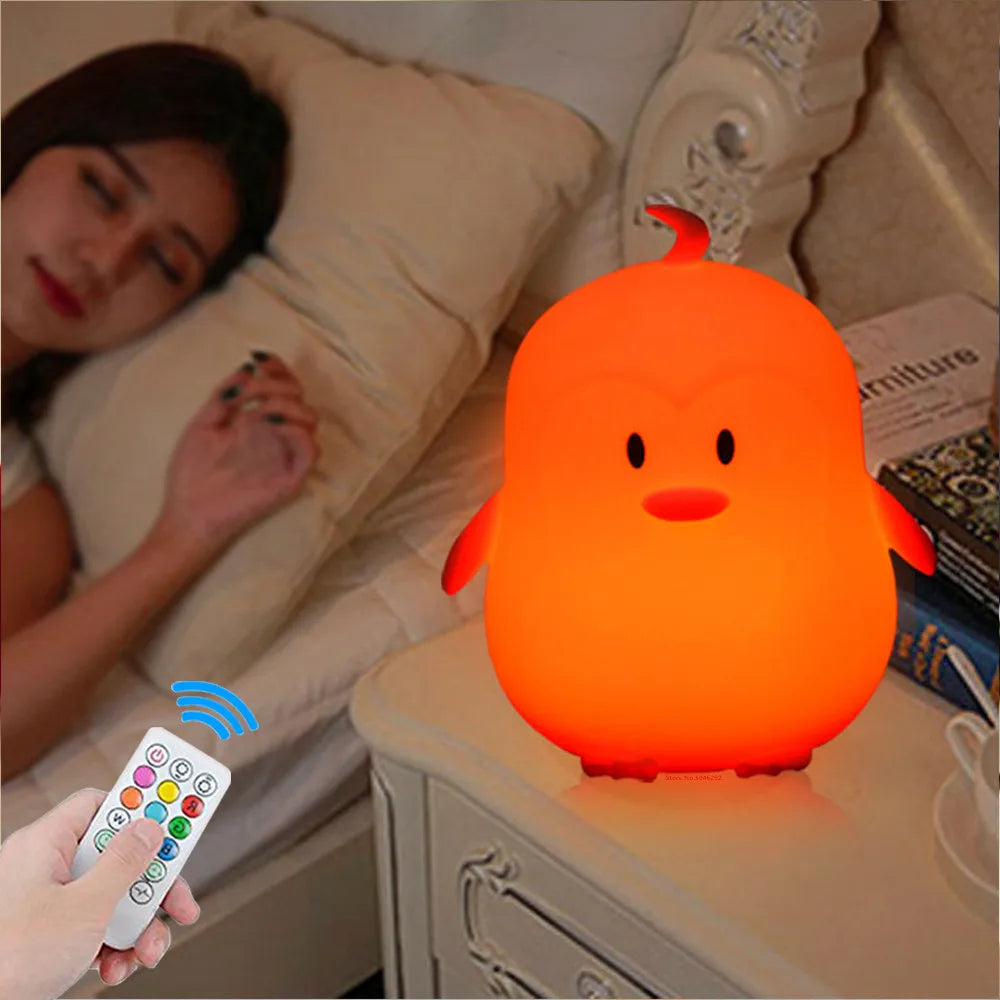 Veilleuse Chat Télécommande