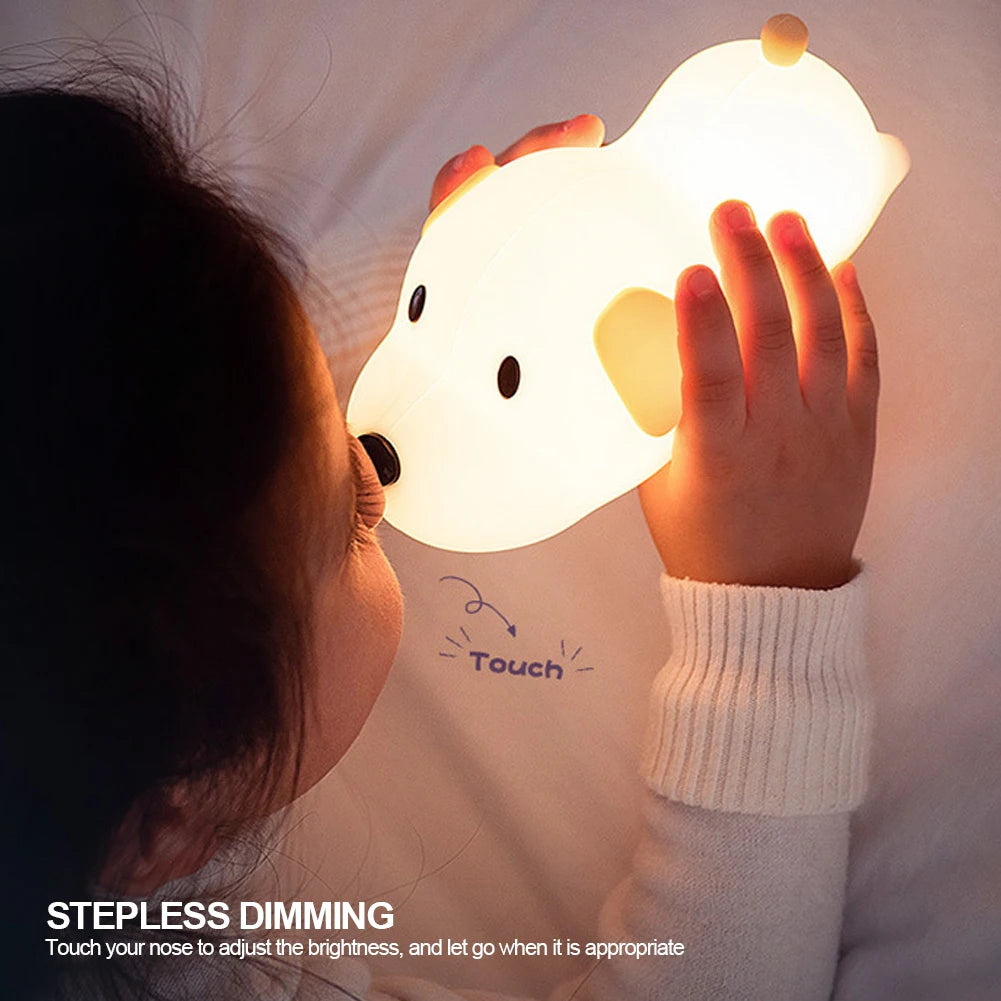 Veilleuse Chien en Silicone