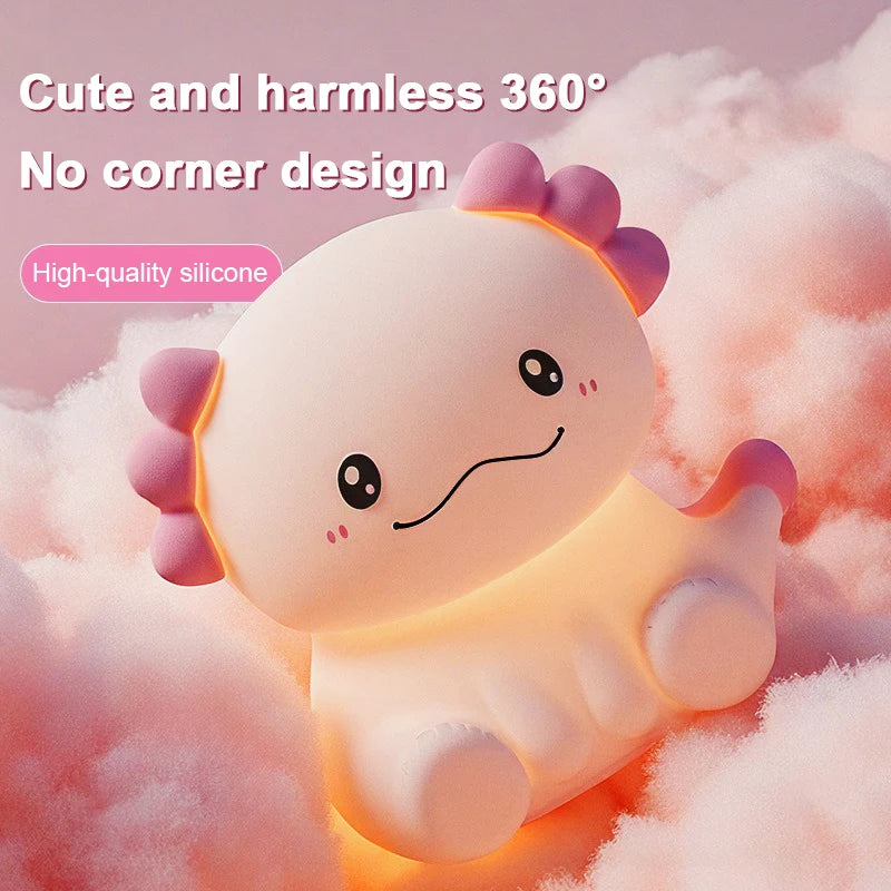 Veilleuse Axolotl en Silicone