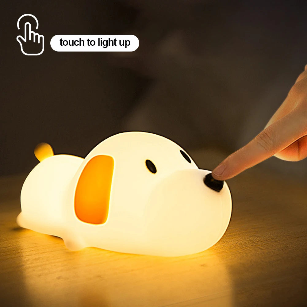 Veilleuse Chien en Silicone