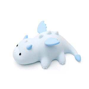 Veilleuse Dragon en Silicone vue de face sur fond blanc.
